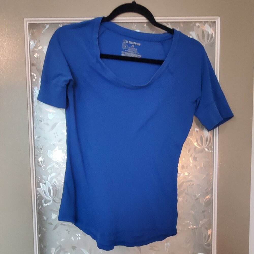 No Boundaries Blue Shirt - Size Medium